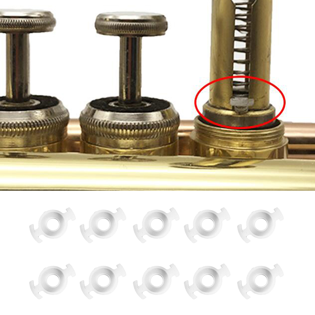 10pcs Plastic Spring Seal Pad for Repairing Trumpet Spare Parts