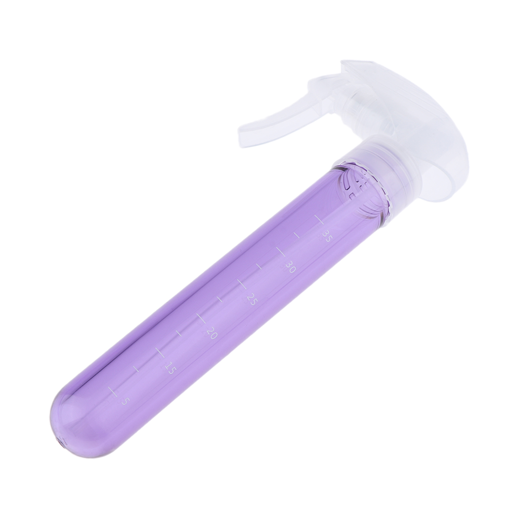 Yellow/Red/Purple/Blue/Transparent Solvent Free Test Tube Sprayer, 38 ml