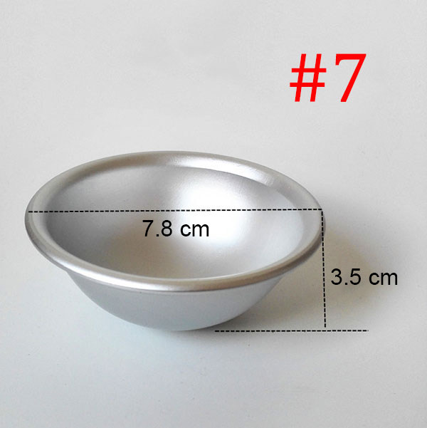 Bath Bomb Baking Mold Cake Pan 3D Aluminum Ball Sphere Sugar Craft Mould  Bakeware Decorating Home Kitchen Use SP99 - AliExpress