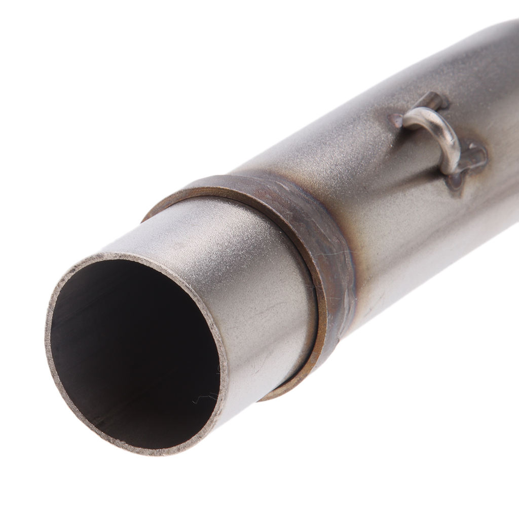 Motorcycle Exhaust System Mid Pipe Stainless Steel Slip On for HONDA MSX125