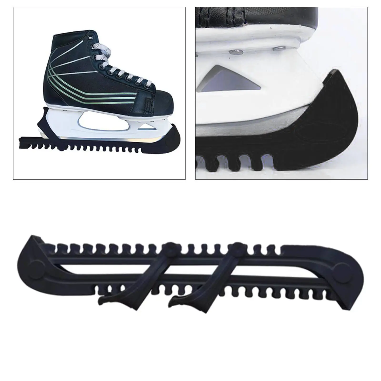 Skate Blade Guards Soft Accessory Premium Plastic Ice Figure Skating Repalcement Parts Protective Ice Skates Protect Sleeve