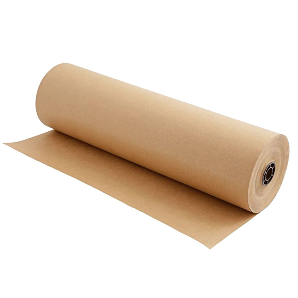 Kraft Paper Roll 30 Meters Brown Mega Roll - Natural Recycled Material - Perfect