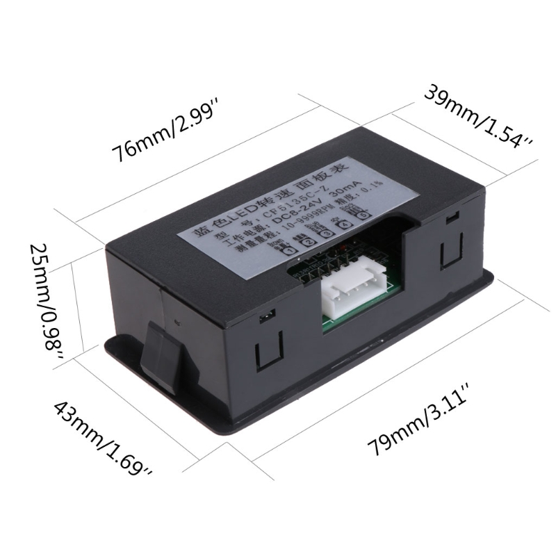 velocidade + interruptor de proximidade sensor npn