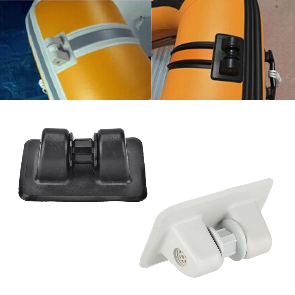 Durable PVC Anchor Tie Off Patch Anchor Holder Wheel Row Roller for Inflatable Boats Boating Rowing Boat Kayak Accessories