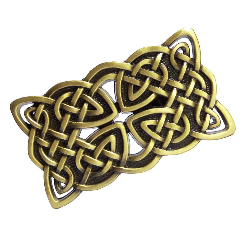 Men Belt Buckles 3D Punk Clothing Accessories - Retro Bronze