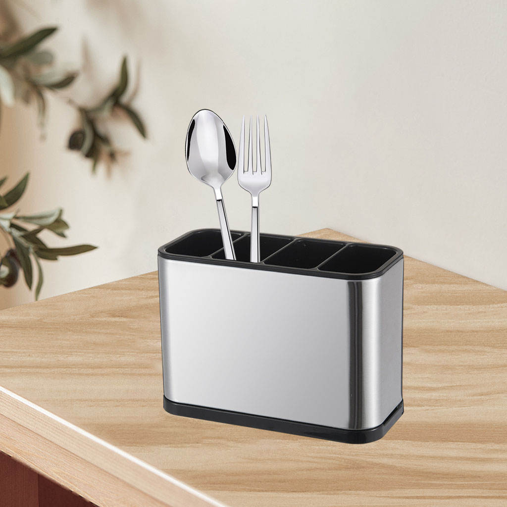 Spatula Cutlery Holder Utensil Caddy Flatware Organizer Divider for Non-Silp