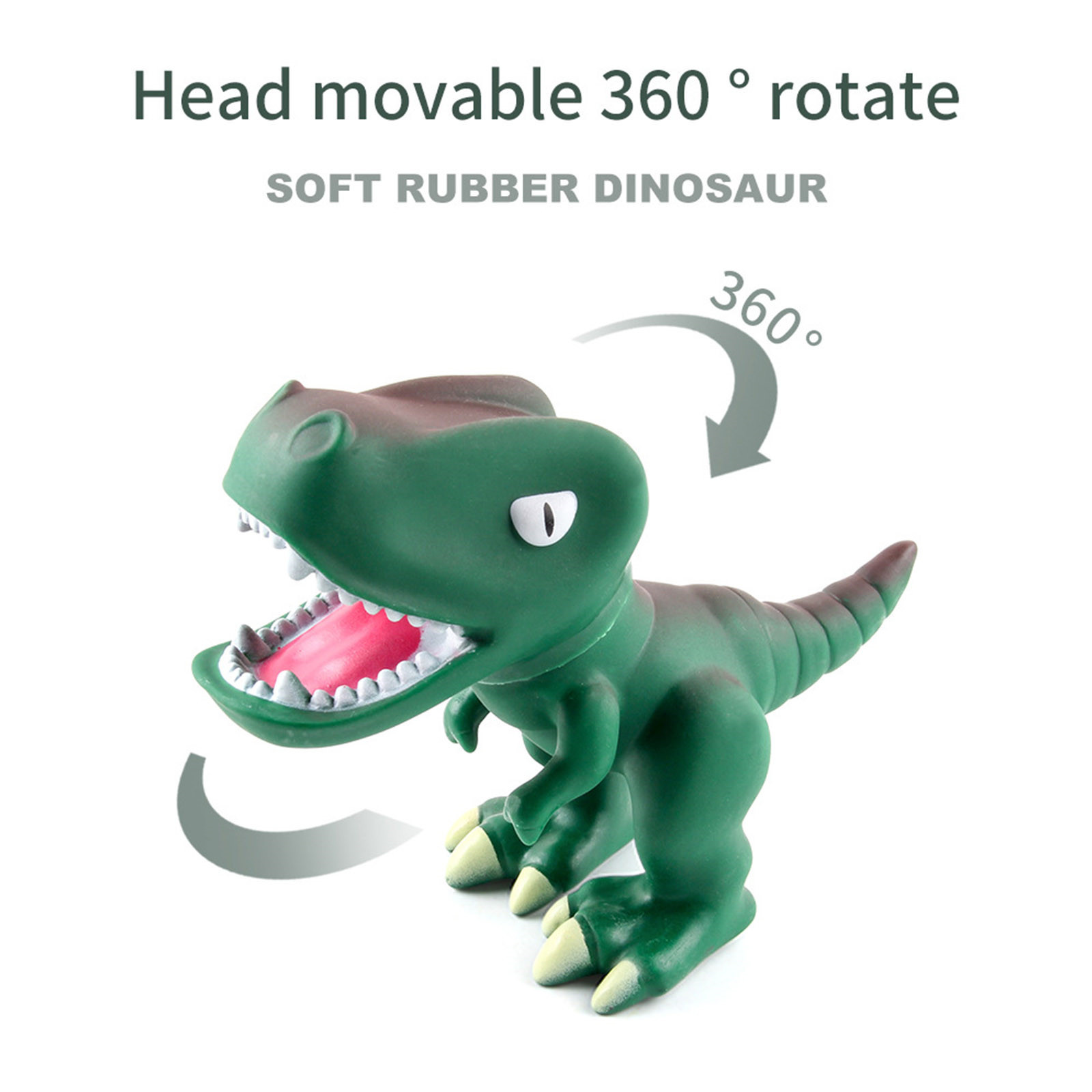 Modelo de Dinossauro de Borracha Brinquedos do Dinossauro dos Desenhos Animados da Primeira Bonito Macia Realista Rotativo Infância Educação Cognitiva Montessori Brinquedo 3d 9 Brinquedos e hobbies