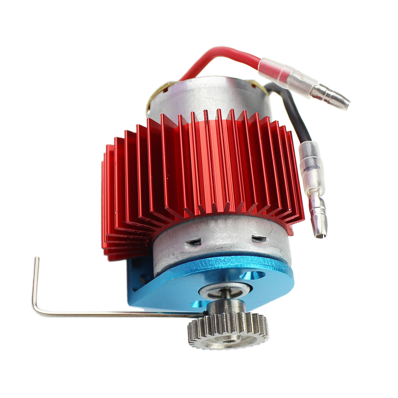 Metal Motor w/ 6x Screws Motor Gear Radiator for WLtoys A969-B A979-B RC Climbing Car Model Replacement Spare Parts Upgrade