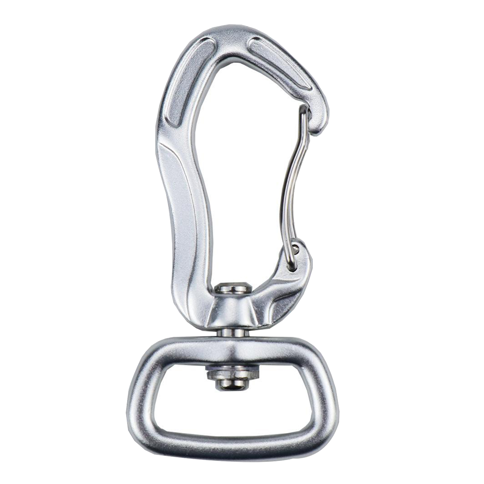 Aluminum Swivel Carabiner Hook Dog Lead Clip Snap 400KG Eye Snap Hook Clip