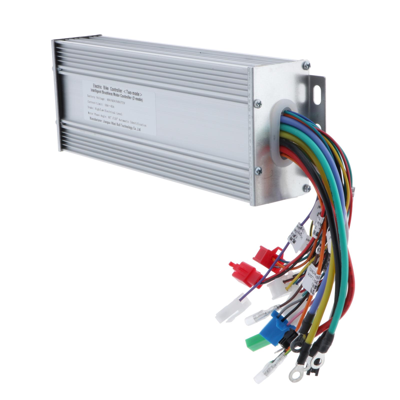 72V/48V Brushless Motor Controller  Scooter Refit Control Unit Box