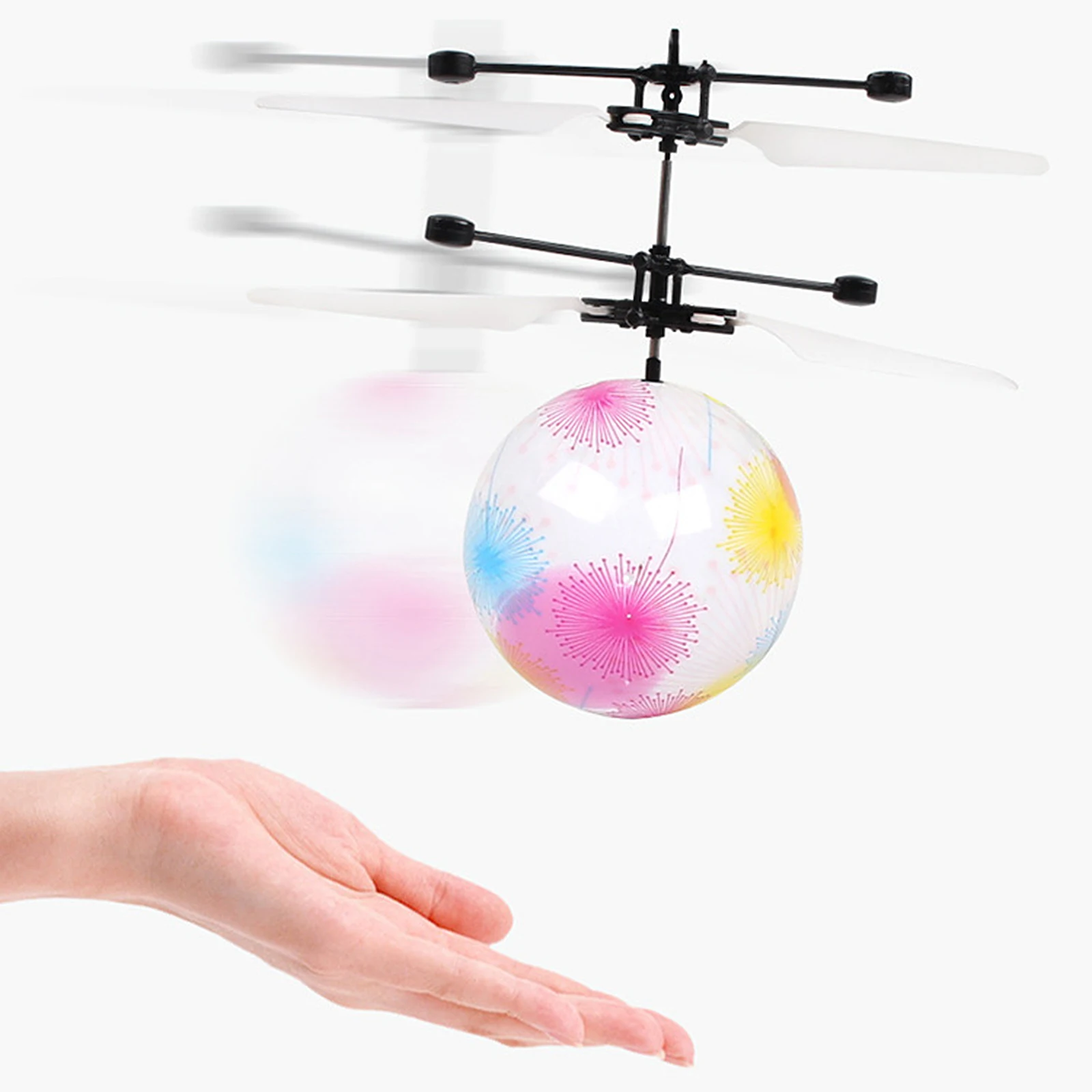 Hand Flying UFO Ball LED Induction  RC Aircraft Flying Toy for Kids