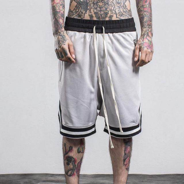 Shorts Mesh Loose Sportswear Men Casual Hip Hop Shorts for Sports