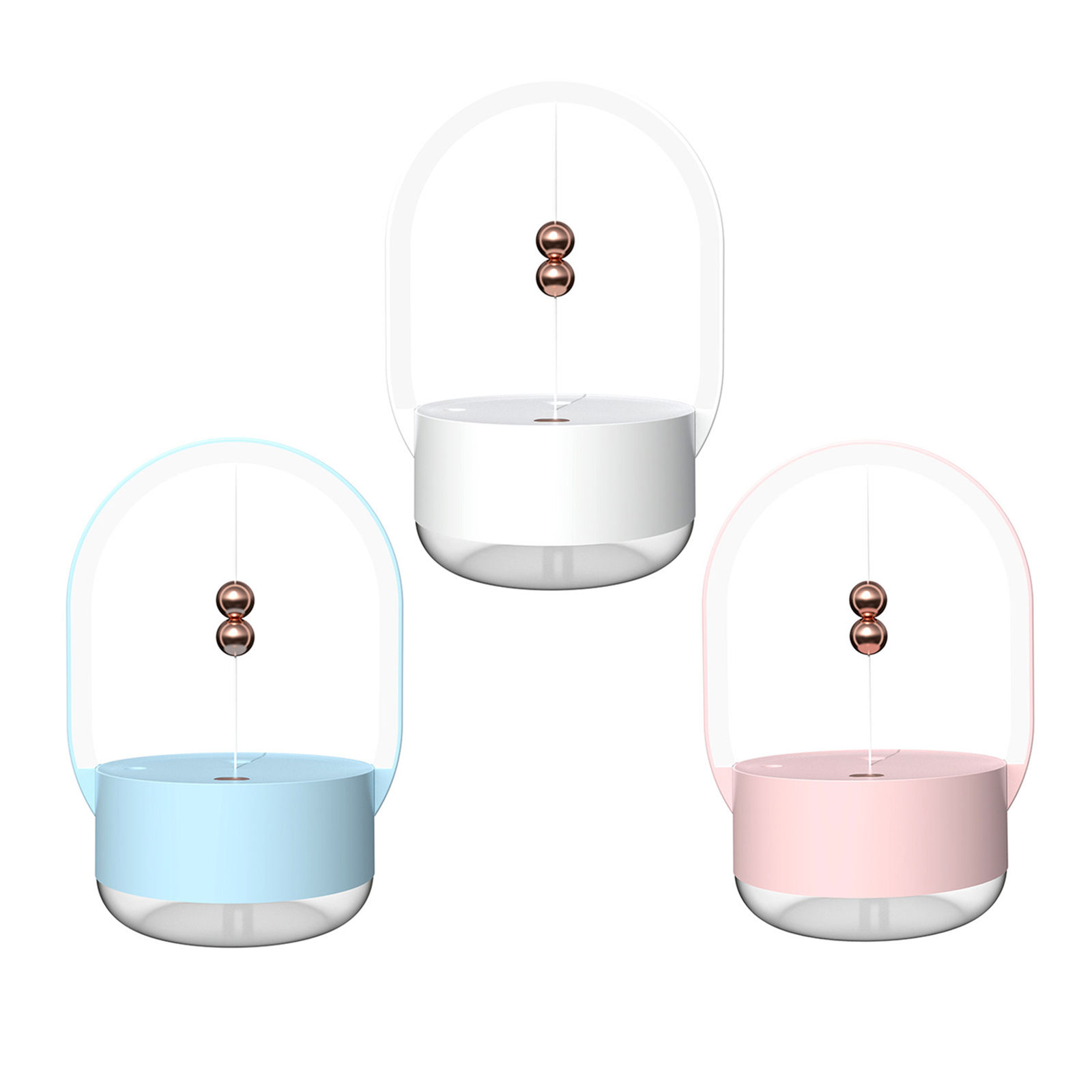 Cool Mist Humidifier Night Light Essential Oil Diffuser Silent Creative Aroma USB for Bedroom, Office, Babies Nursery