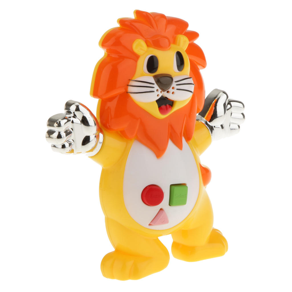 Creative Lion Shaped Body Sensor Interactive Game Player Kid Sound Toy