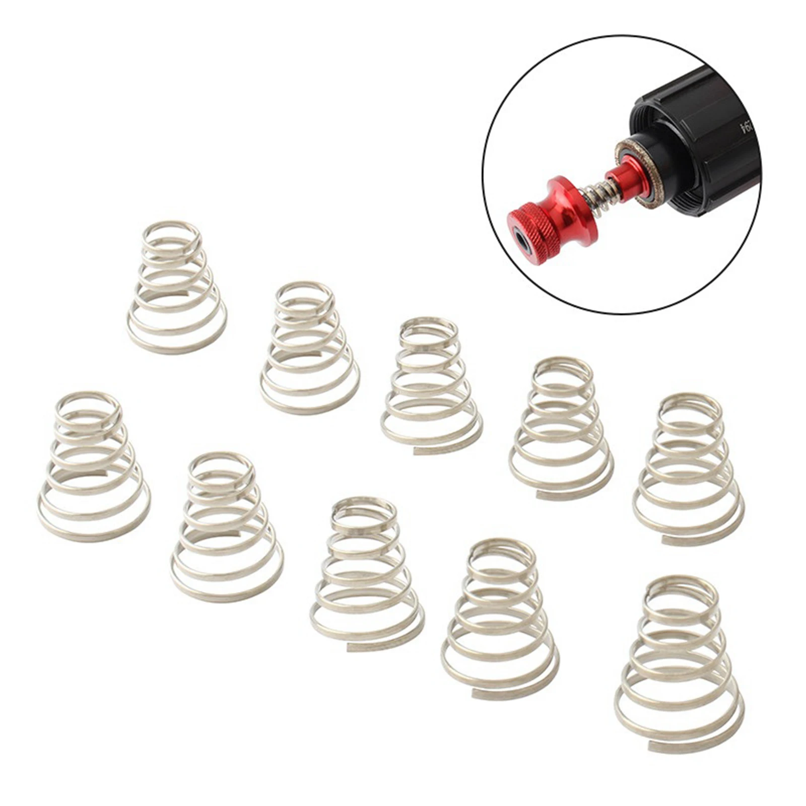10pcs Professional  Replacement Springs for  Quick Release Skewers-universal