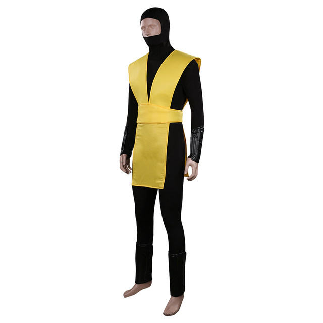 Fantasia de Cosplay Mortal Kombat para adultos, terno verde com máscara,  jogo escuro, roupa ninja, lutador verde - AliExpress