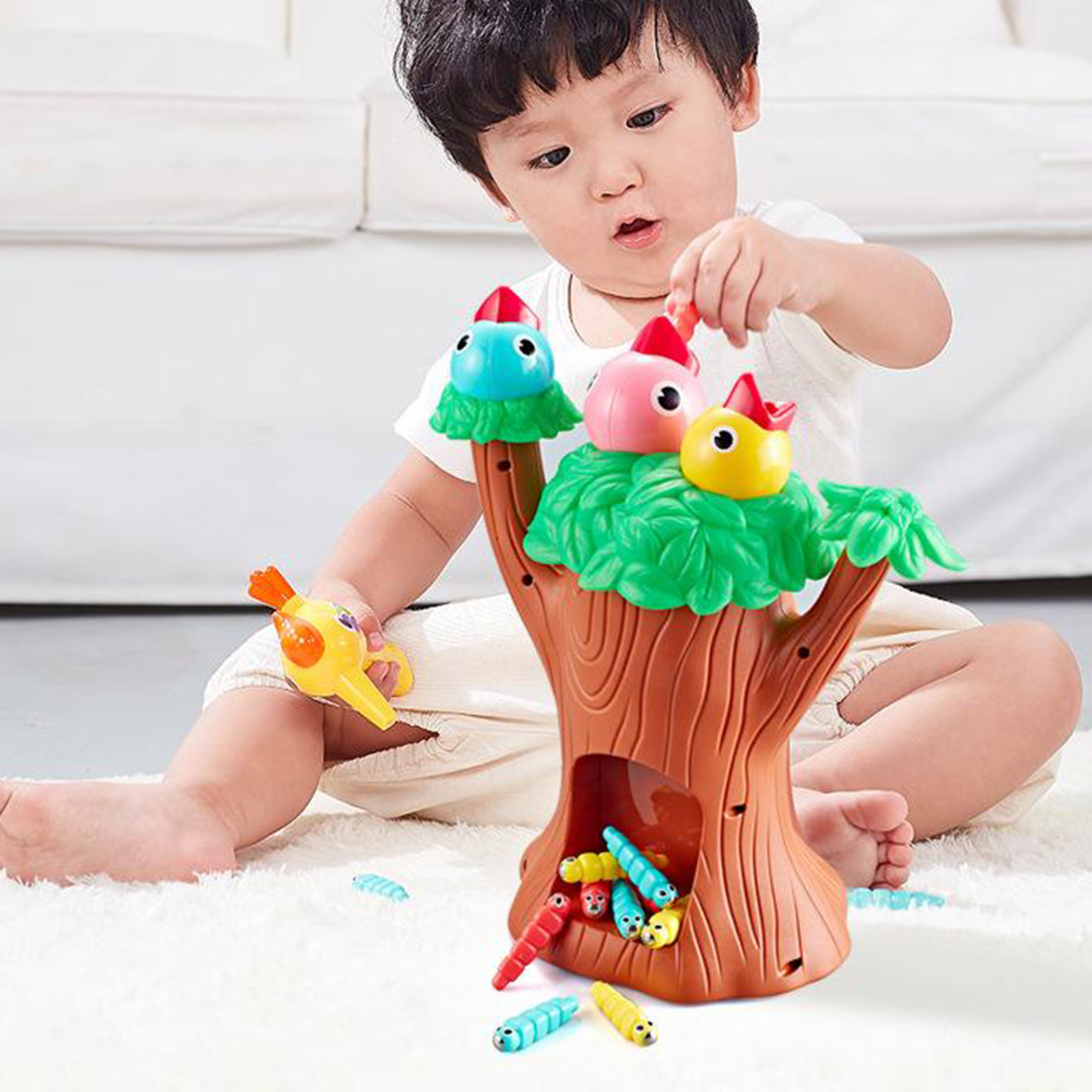 Crianças Magnético Criança Pica-pau Brinquedo Física Habilidades Emocionais Pré-escolar Brinquedos Jogos Animais 5 Brinquedos e hobbies