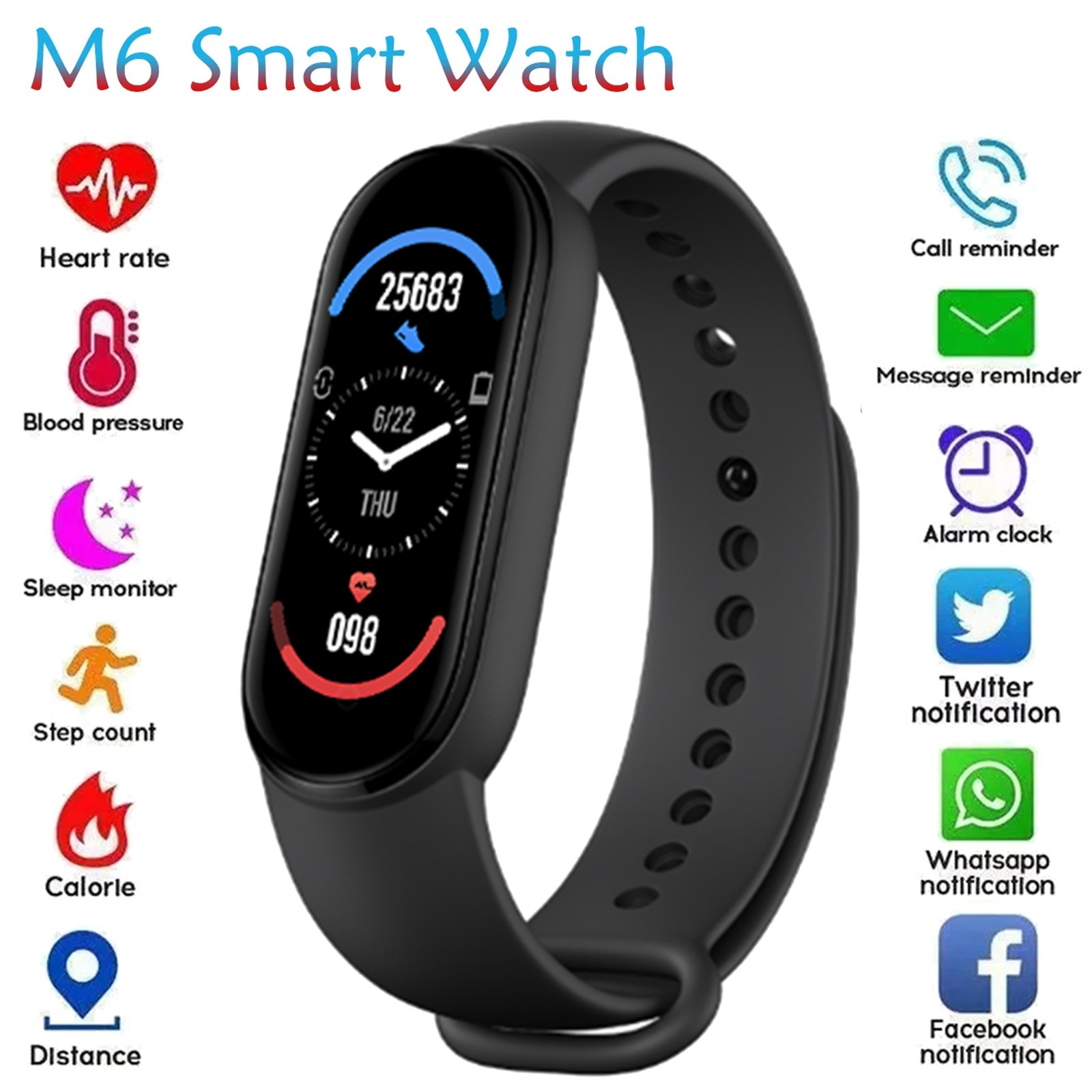 m6 mi band