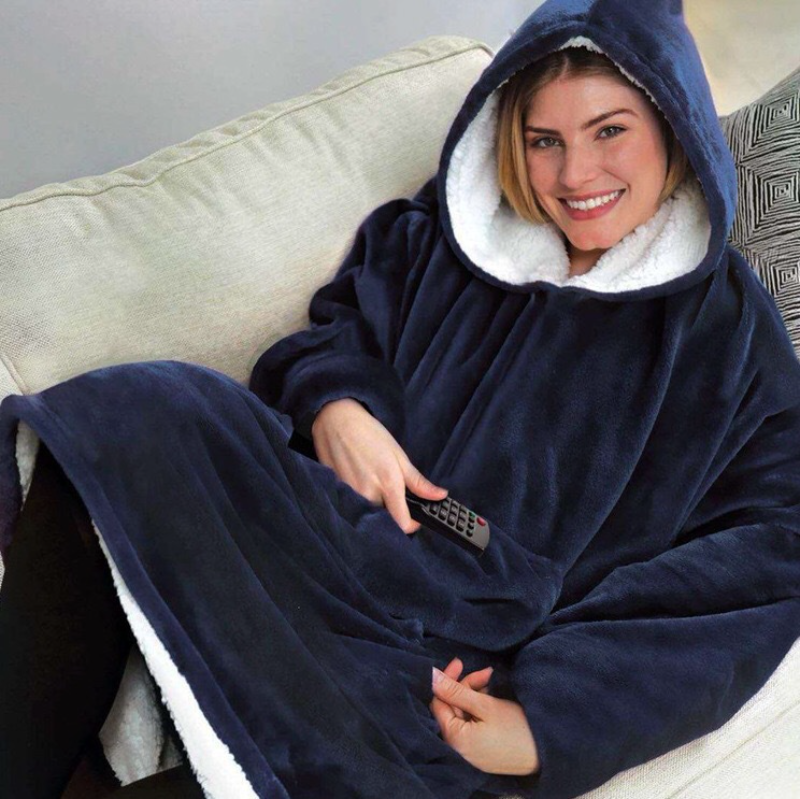 Winter Oversized Hoodies Women Warm TV Blanket with Sleeves Pocket Flannel Plush Thick Sherpa Giant Hoody Long Sweatshirt Winter Oversized Hoodies Women Warm TV Blanket with Sleeves Pocket Flannel Plush Thick Sherpa Giant Hoody Long Sweatshirt