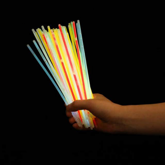 20/50/100pcs Party Fluorescence Light Glow Sticks Bracelets