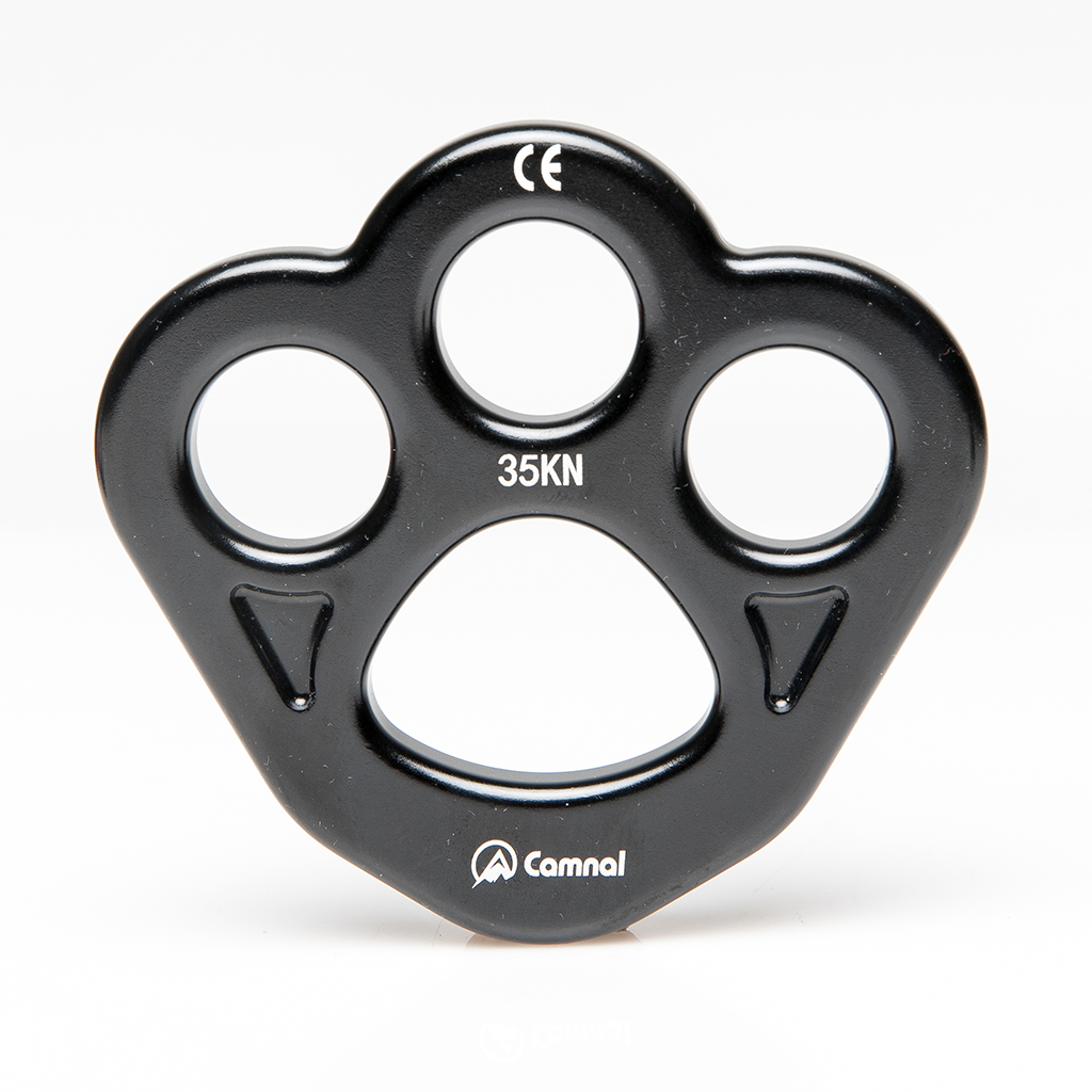 Aluminum   Climbing Paw Rigging Plate  Rig Anchor Devices 28KN