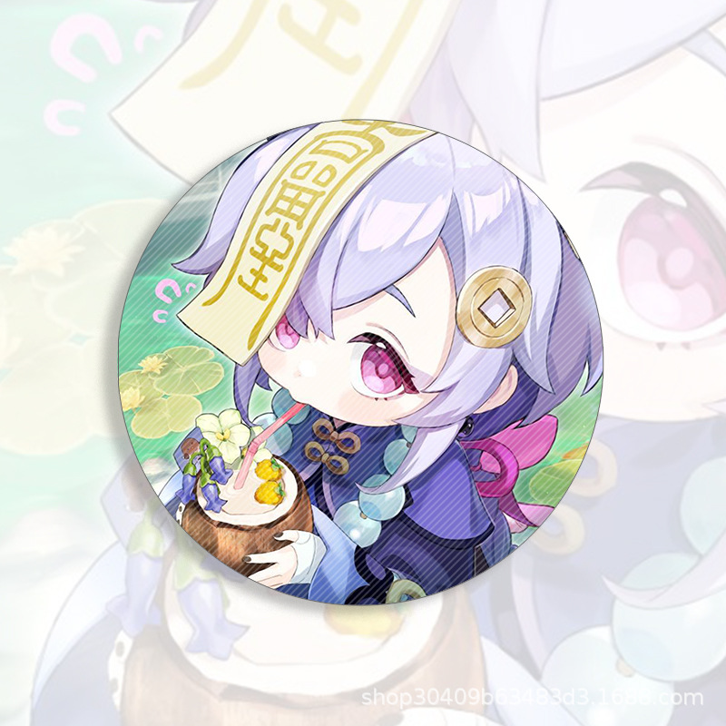 58mm Game Genshin Impact Brooch Pin Xiao Kaedehara Ayaka Baal Raiden Shogun Cosplay Badge Accessories For Clothes Backpack Gift 58mm Game Genshin Impact Brooch Pin Xiao Kaedehara Ayaka Baal Raiden Shogun Cosplay Badge Accessories For Clothes Backpack Gift