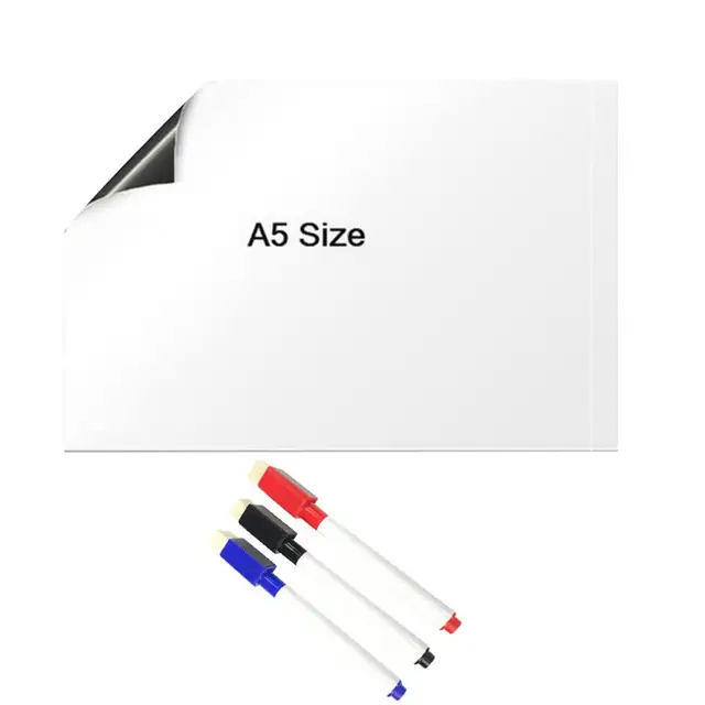 Planche blanche magnétique effaçable à sec pour réfrigérateur de cuisine, feuille  A3, technologie de degré de tache, licence d'évaluation - AliExpress