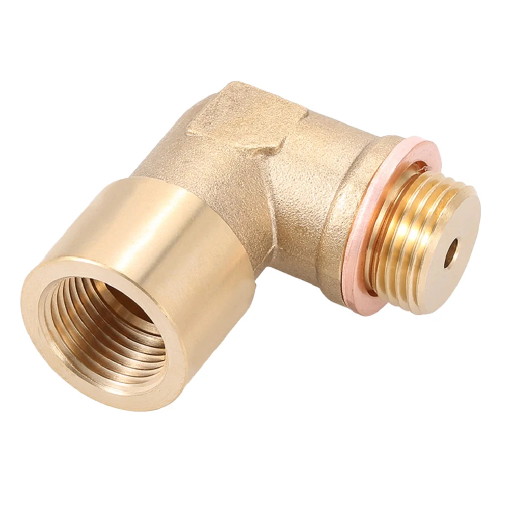 M18x1.5 O2 90 Degree Oxygen Sensor Extension Spacer Inclined