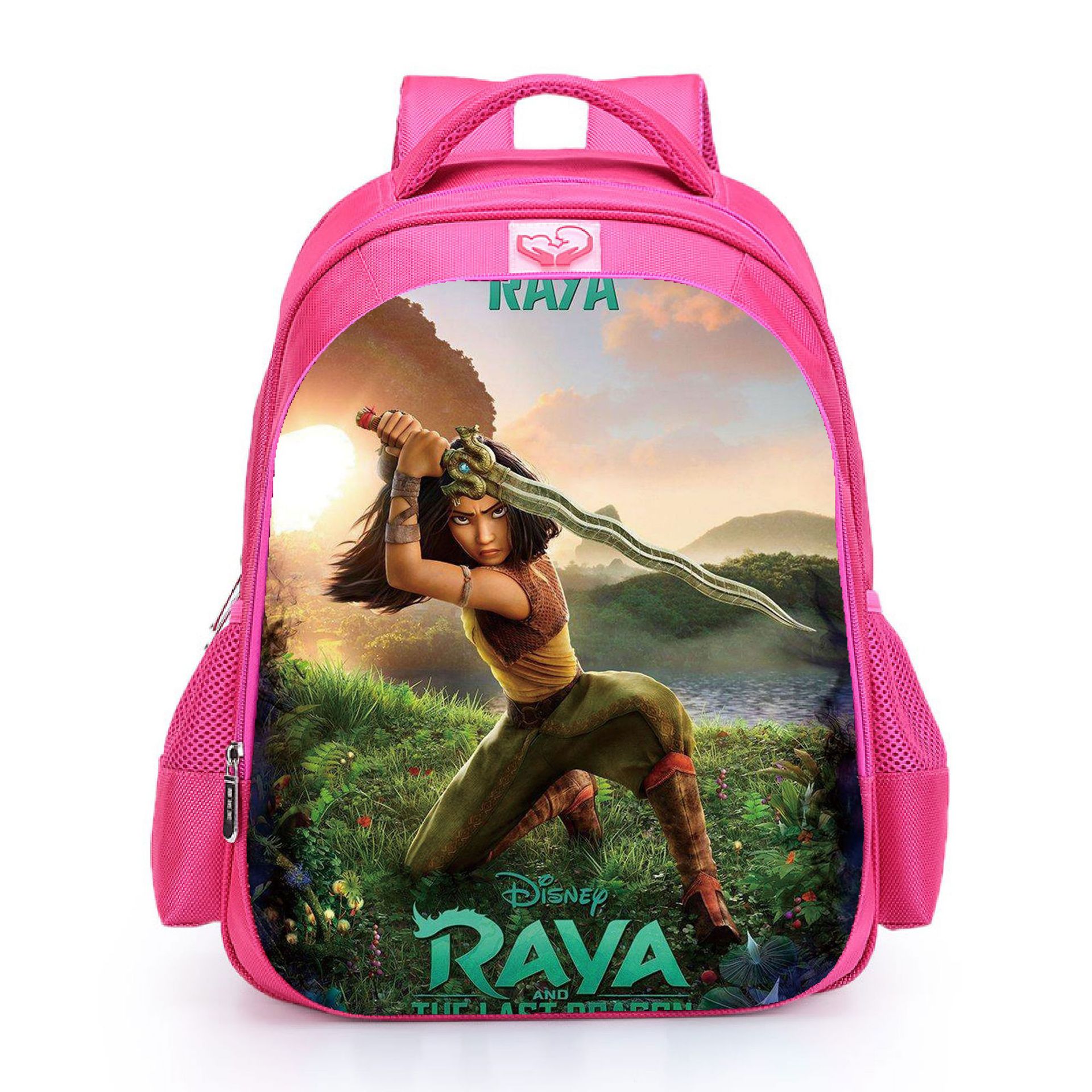 Mochila de Disney Raya y el último dragón para niños, morral escolar  impermeable con estampado 3D para niños y niñas| | - AliExpress