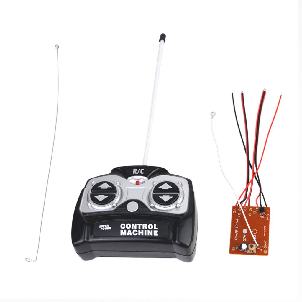 27MHZ Remote Control Circuit Board and Transmitter Accessories DIY Car Vehicle