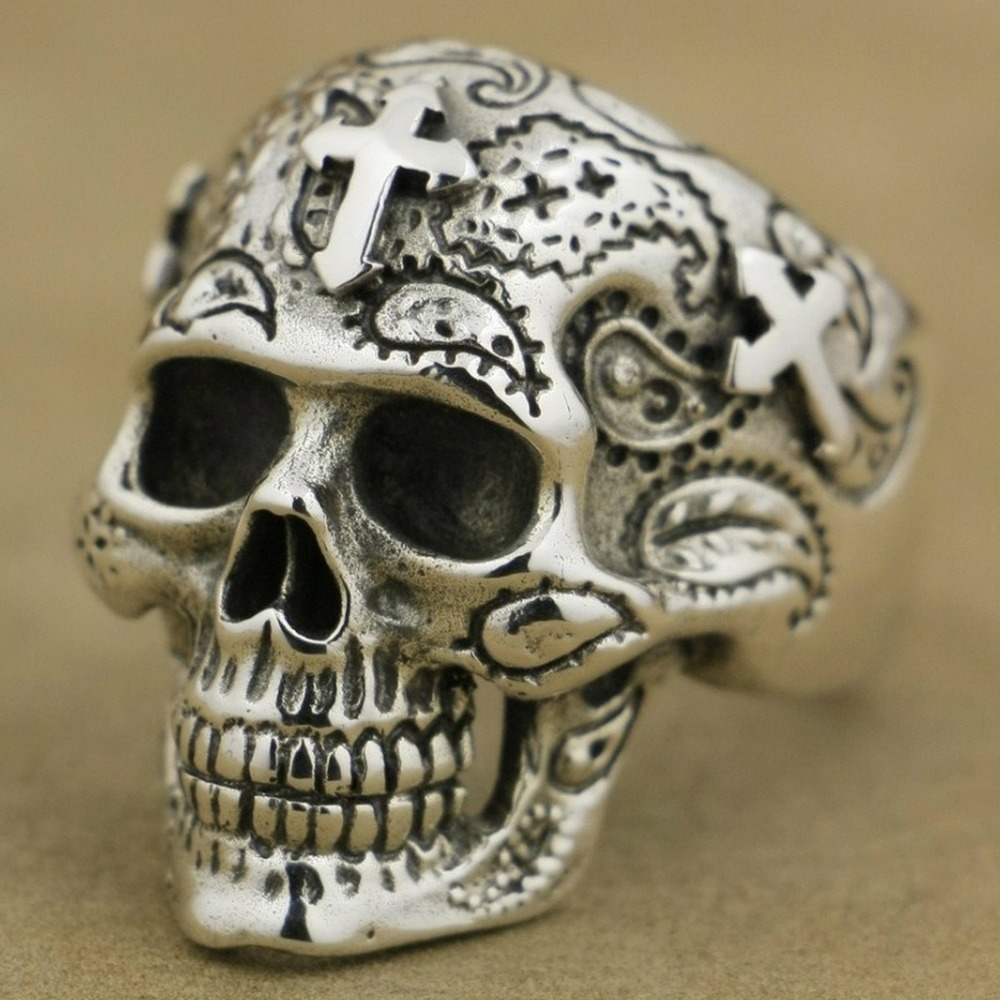 2022 New Vintage High Detail Gothic Skull Ring - Animals Aso