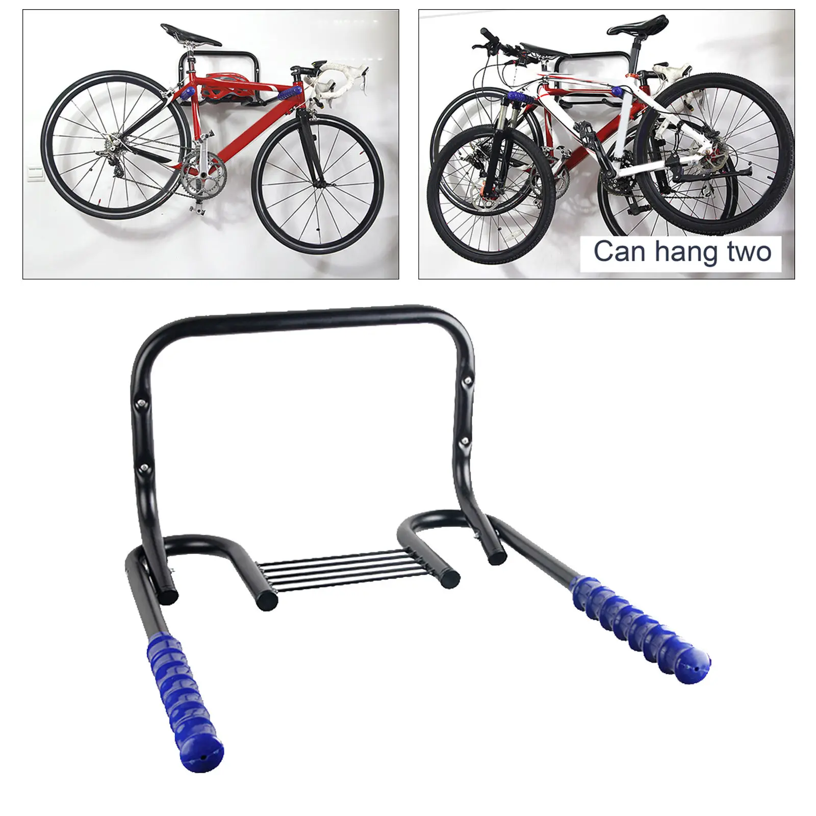 Bicycle Rack Storage With Screws Bike Clip Parking Hanger for Road/Mountain Bike 