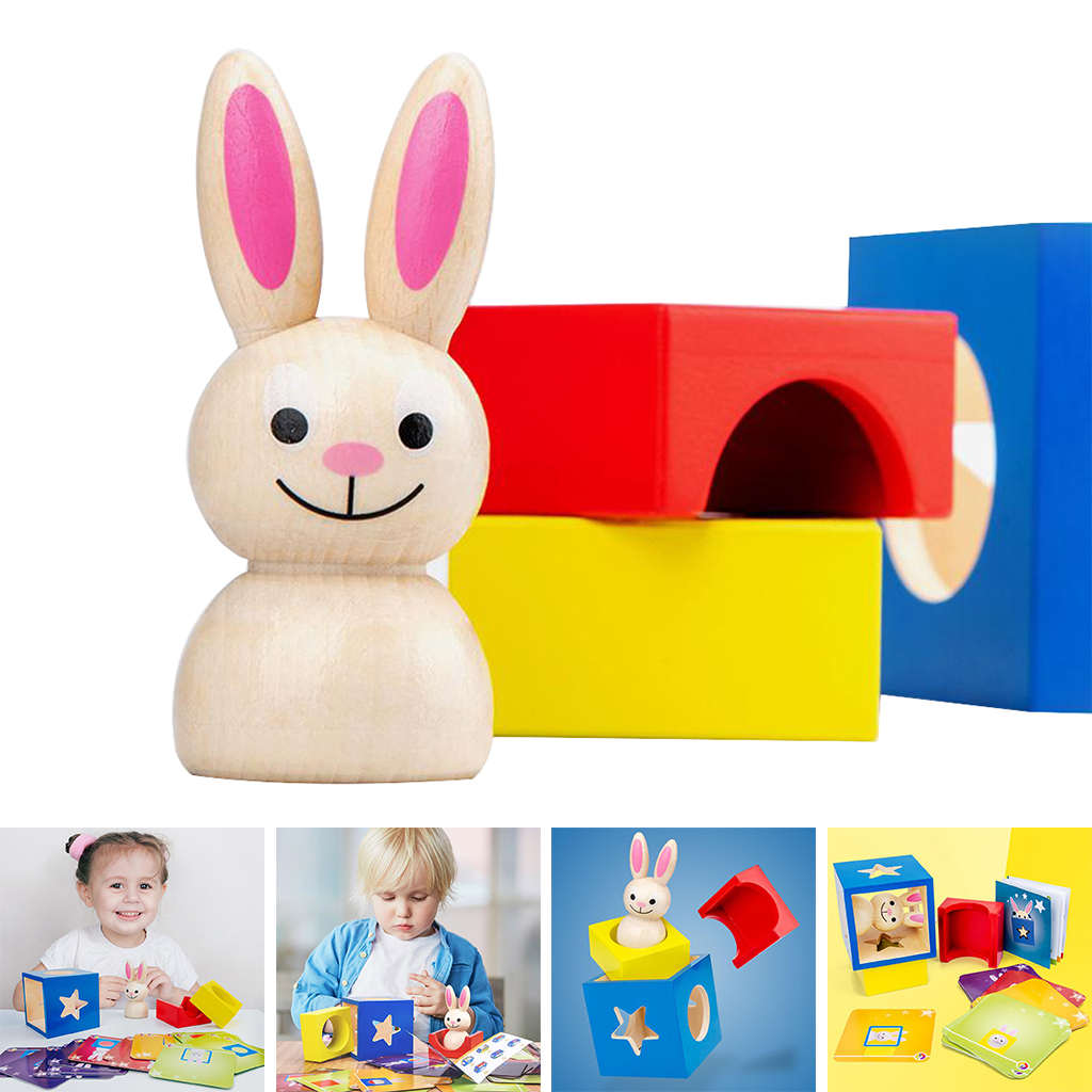 Creative Wooden Building Block Set Kindergarten Educational Toy for Children