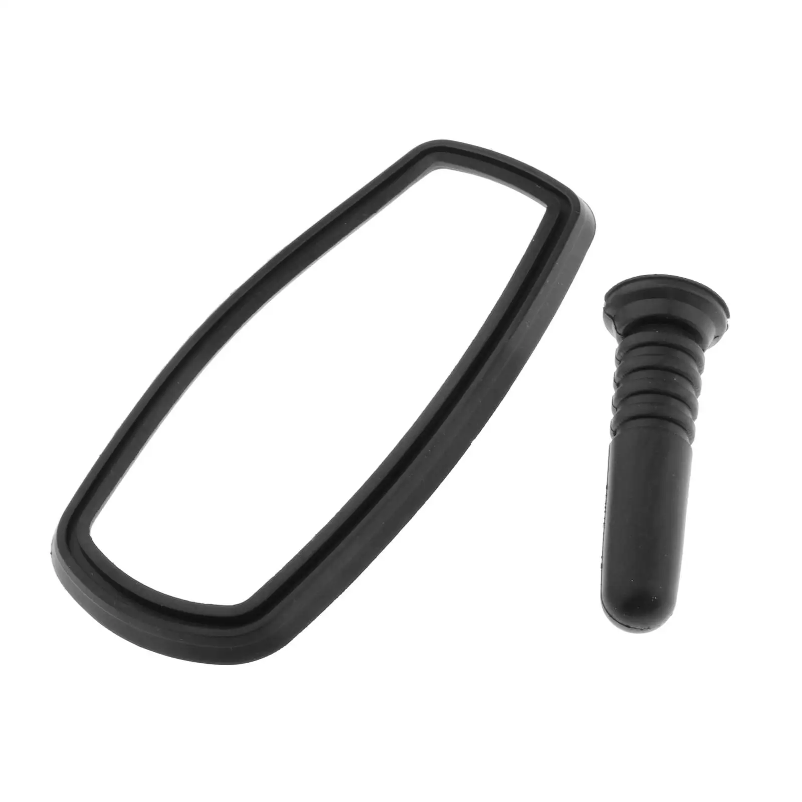Black Roof Antenna Mast Cover Tip Base Gasket Set Replaces for Mercedes