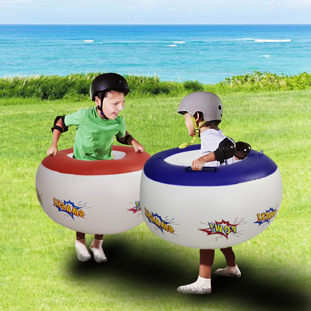 2Pcs Kids Toddlers Body Inflatable Balls Suit Playset PVC Balls Bumper Game