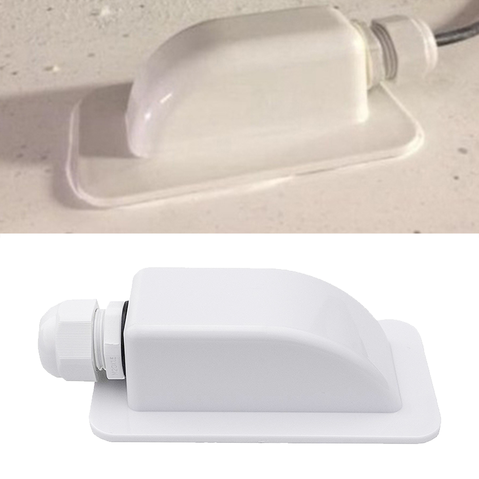 Waterproof Single Cable Entry Gland for Solar Panels/ Motorhomes / Boats