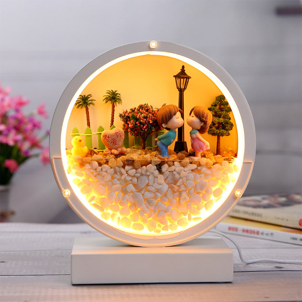 Candeeiro de Mesa Atmosfera Romântica Quarto Luzes Eterna Flor Casa Casamento Aniversário Ornamentos 2 Cheap Luzes noturnas
