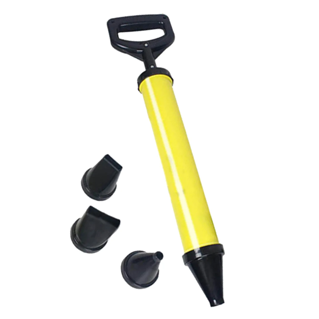  Brick Mortar & Tile Grouting Pointing Gun for Cement Lime 4 Nozzle