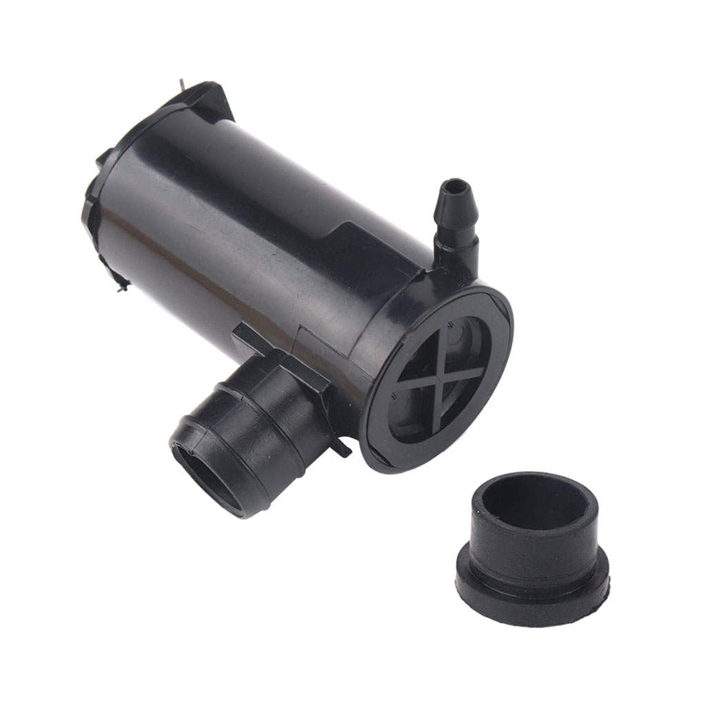 Automobile Windshield Washer Pump with Grommet 85310-22080 Fit for Honda Easy to Install Premium Black Professional