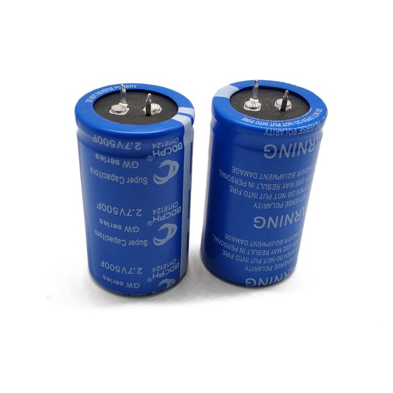 2.7v 500f super capacitor volume 60x35mm veículo
