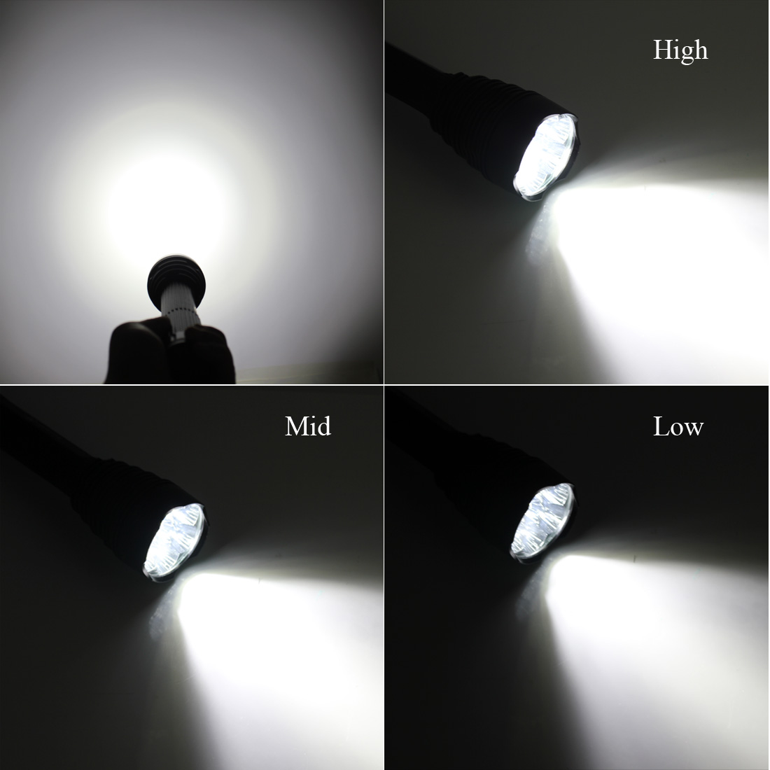 à Prova Dwaterproof Luz da Lâmpada de Acampamento Água t6 Led Lanterna 5 Modos Tocha 2665018650 Lanternas Táticas 8000 lm 24x Xml 7 High Quality Luzes e Iluminação