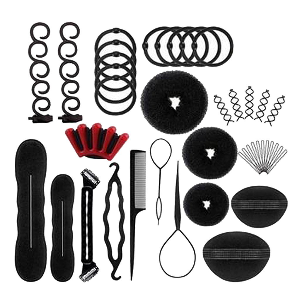 Gril Fast Easy Hair Braider Set Magic Bun Princess Hairstyle Hair Twist FASHION HAIR MAKER ACCESSORIES