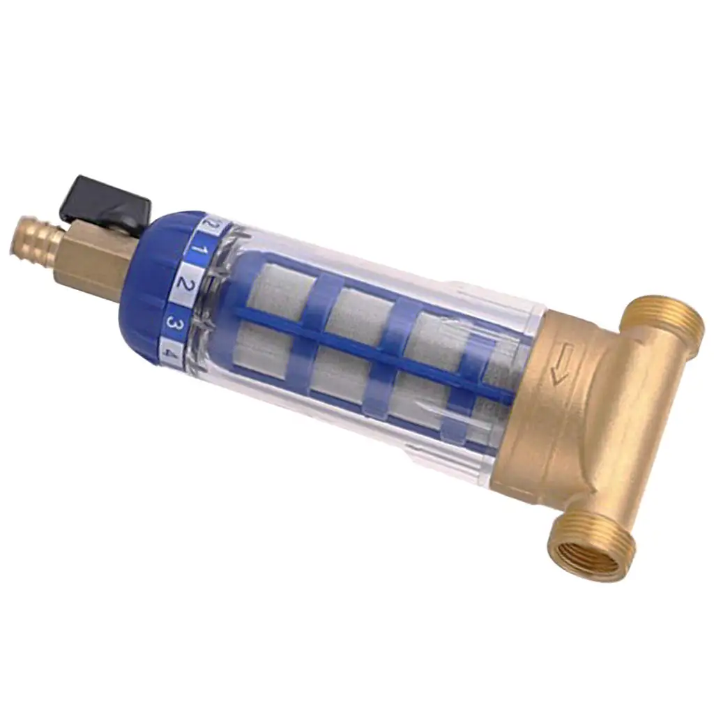 Copper Tap Water Purifier Central Pre-Filter Filtering Mesh Stainless Steel