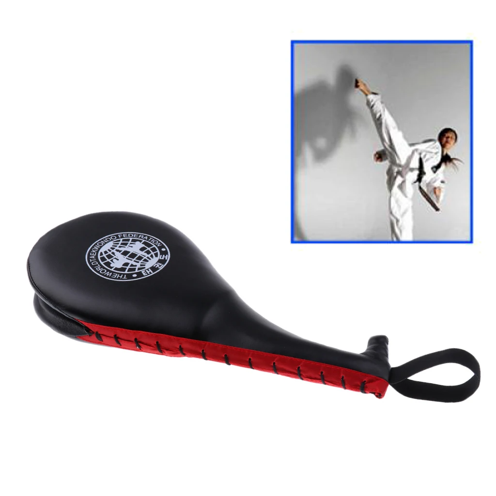 Taekwondo Kick Target TKD Double Face Kick Pad Exercise & Fitness Equipment