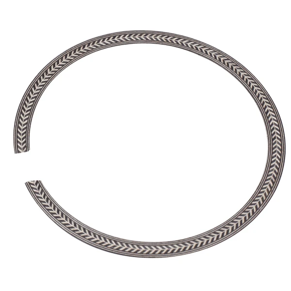 Wood Guitar Rosette SoundHole Ring Tonewood Rosette Inlay 0.8mm For Luthier