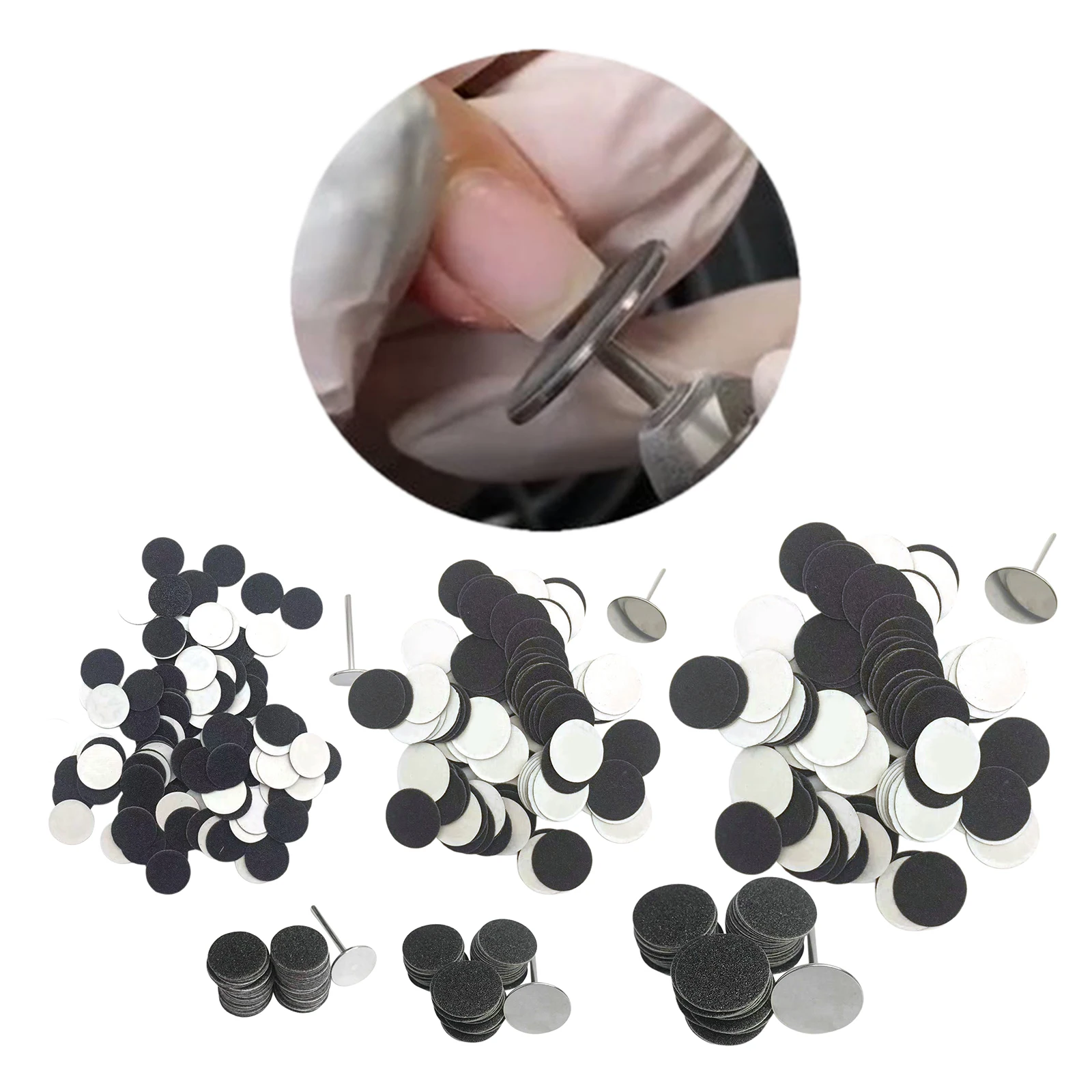 Replacement Sandpaper Discs for Polishing Craft or Electric Callus Remover Pedicure Tool