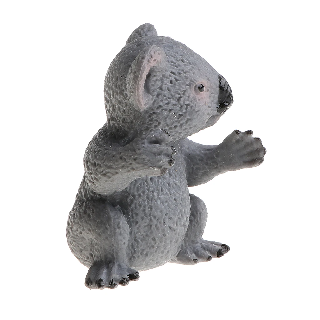 Cute Realistic Koala Bear Model Animal Figure Nature Toy Home Room Ornament