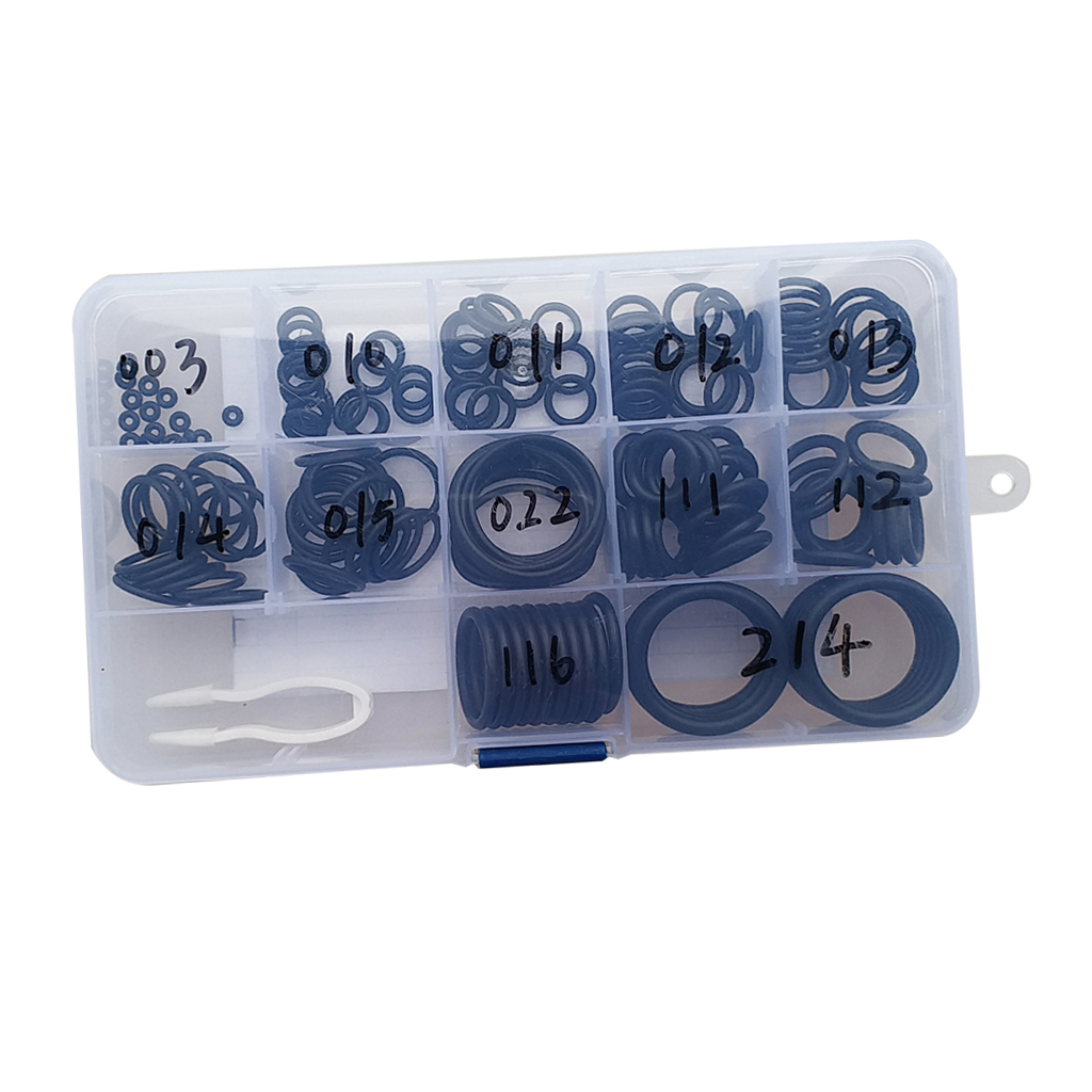 170Pcs 12 Sizes Dive O-Ring Kit with Pick up Tool for Scuba Diving Tank Valves,