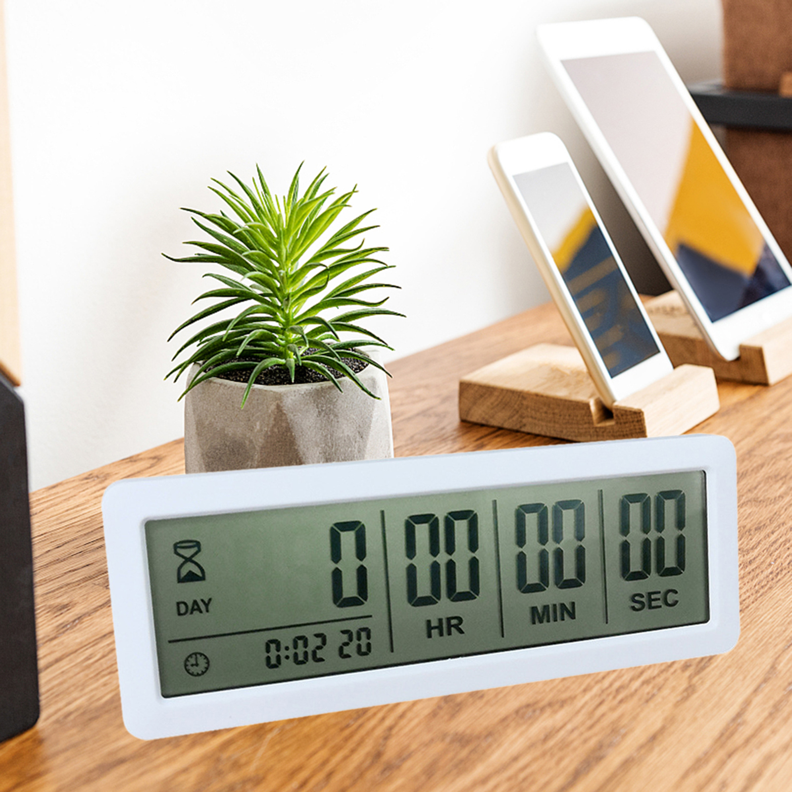 Digital Countdown Timer Timer Clock Large Screen Count Down Days Timer for Examination Retirement Kitchen