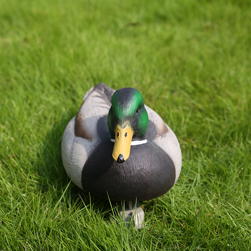 1Pcs Plastic Mallard Duck Decoy with Floating Keel Deadly  Decoy Drake